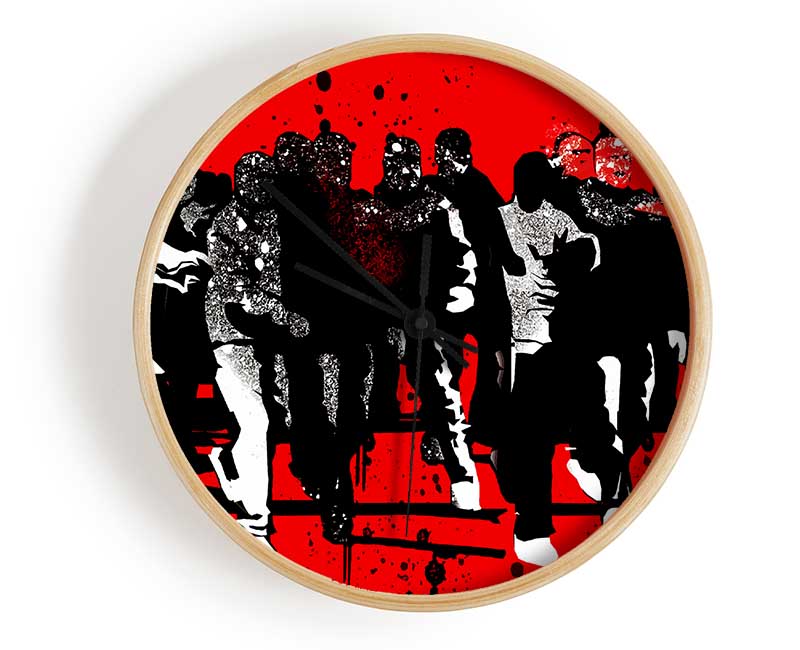 Football Factory Battle Clock - Wallart-Direct UK