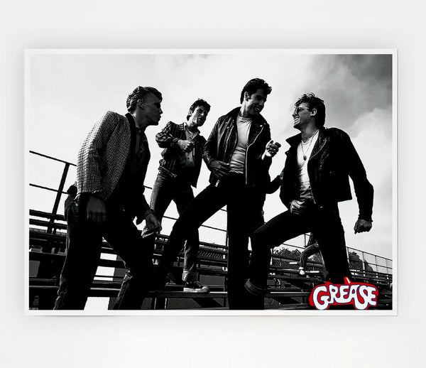 Grease T Birds Print Poster Wall Art