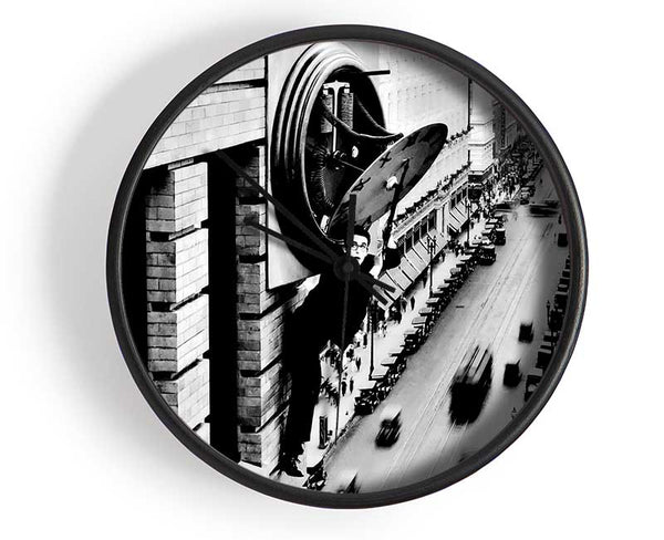 Harold Lloyd Clock Face Clock - Wallart-Direct UK