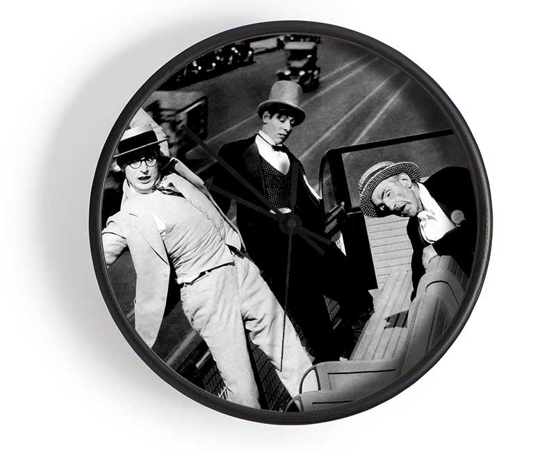 Harold Lloyd Trams Clock - Wallart-Direct UK