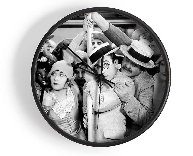 Harold Lloyd Tube Squeeze Clock - Wallart-Direct UK