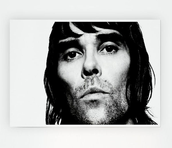 Ian Brown B N W Print Poster Wall Art