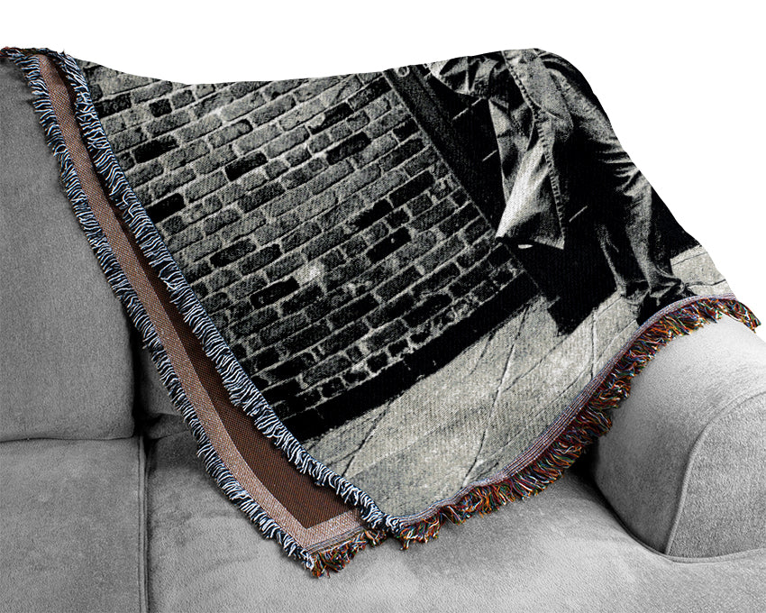 Ian Curtis Woven Blanket