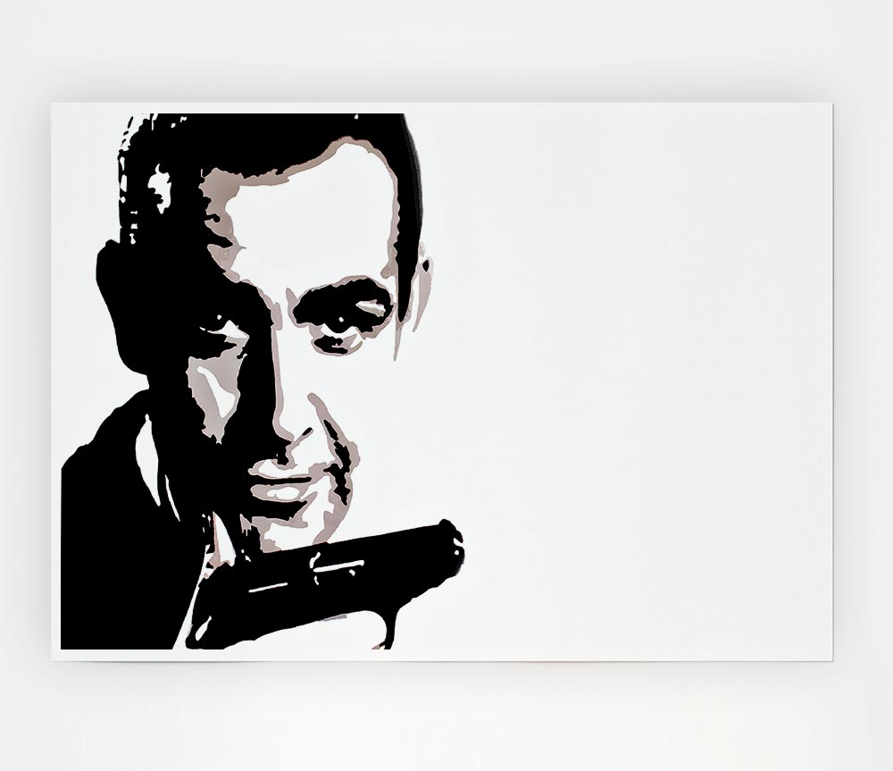 James Bond Sean Connery Print Poster Wall Art