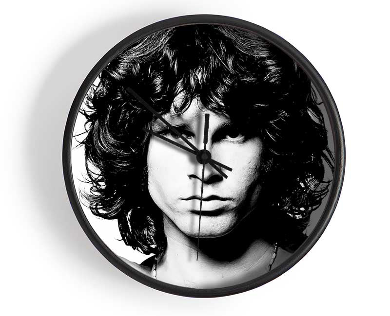 Jim Morrison Face Clock - Wallart-Direct UK