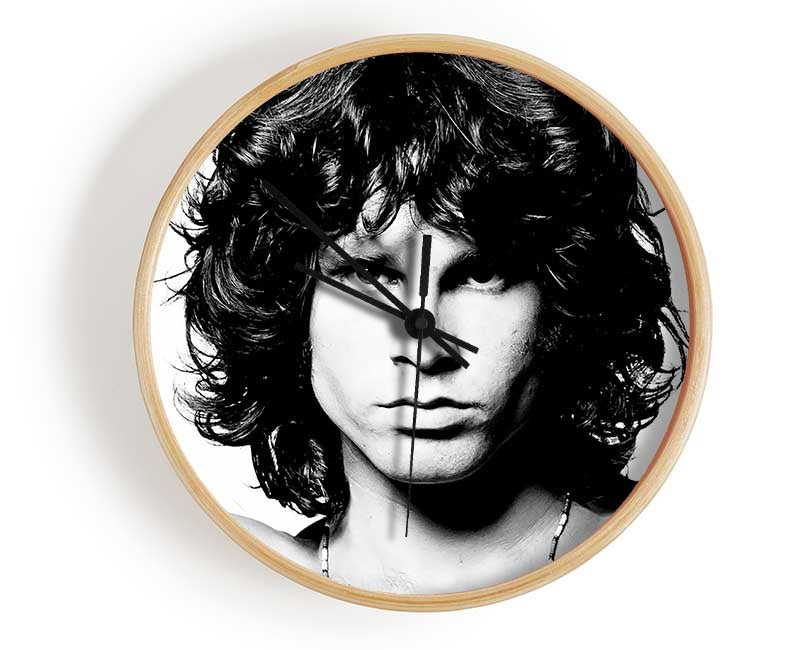 Jim Morrison Face Clock - Wallart-Direct UK