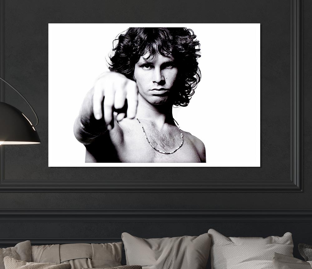 Jim Morrison Light My Fire Print Poster Wall Art