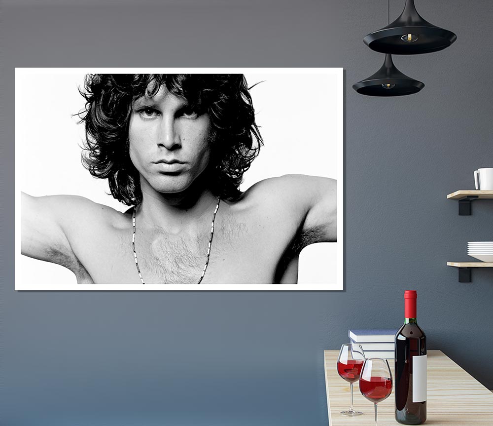 Jim Morrison Music Print Poster Wall Art