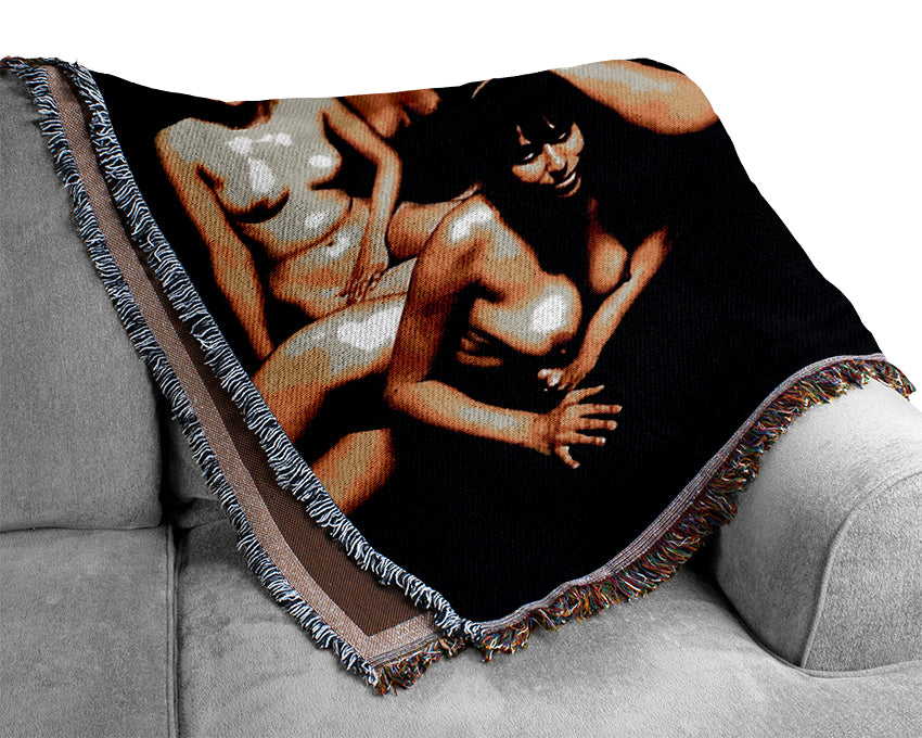 Jimi Hendrix Electric Lady Land Woven Blanket