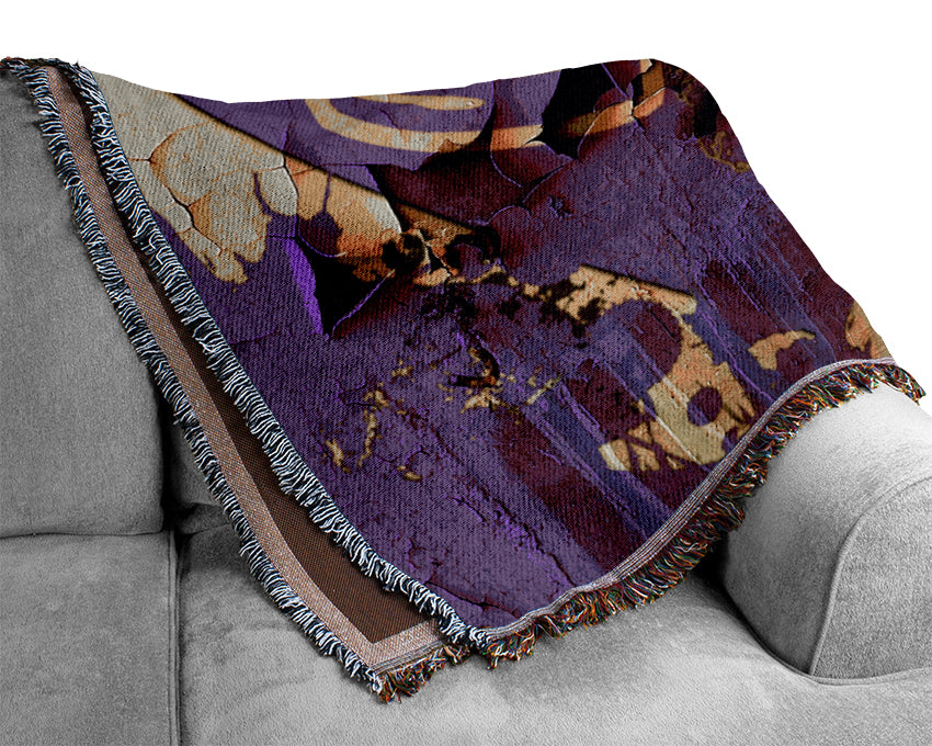 Jimi Hendrix Purple Haze Woven Blanket