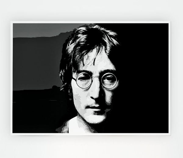 John Lennon Peace Print Poster Wall Art