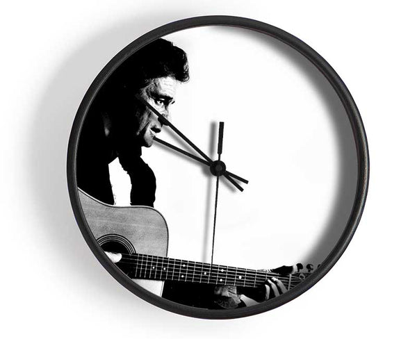 Johnny Cash Guitar Man Clock - Wallart-Direct UK