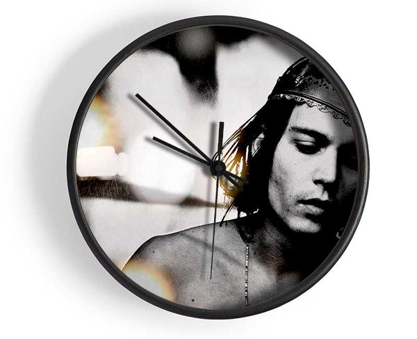 Johnny Depp Crown Clock - Wallart-Direct UK