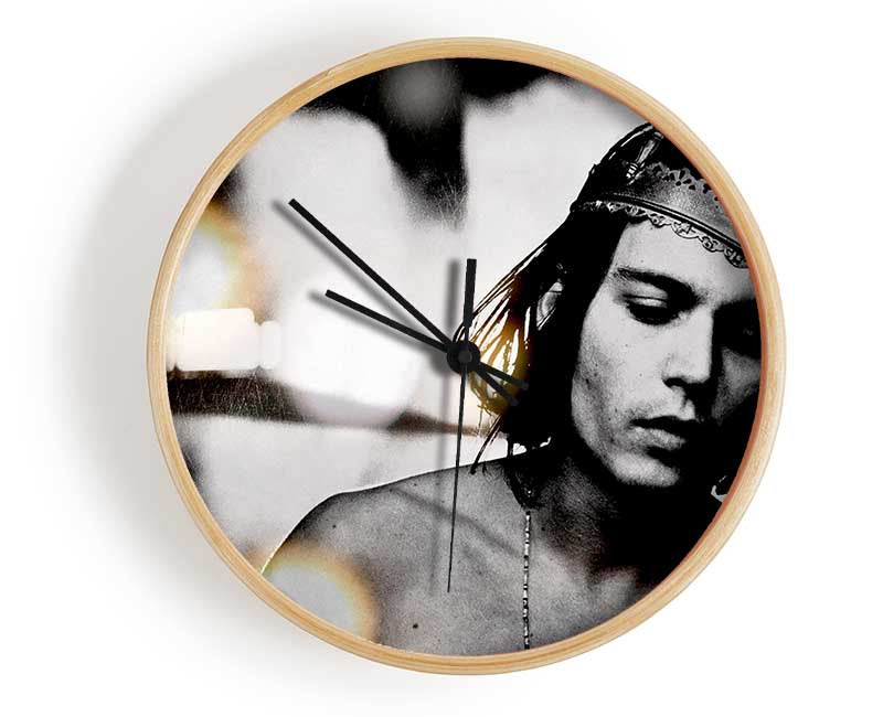 Johnny Depp Crown Clock - Wallart-Direct UK