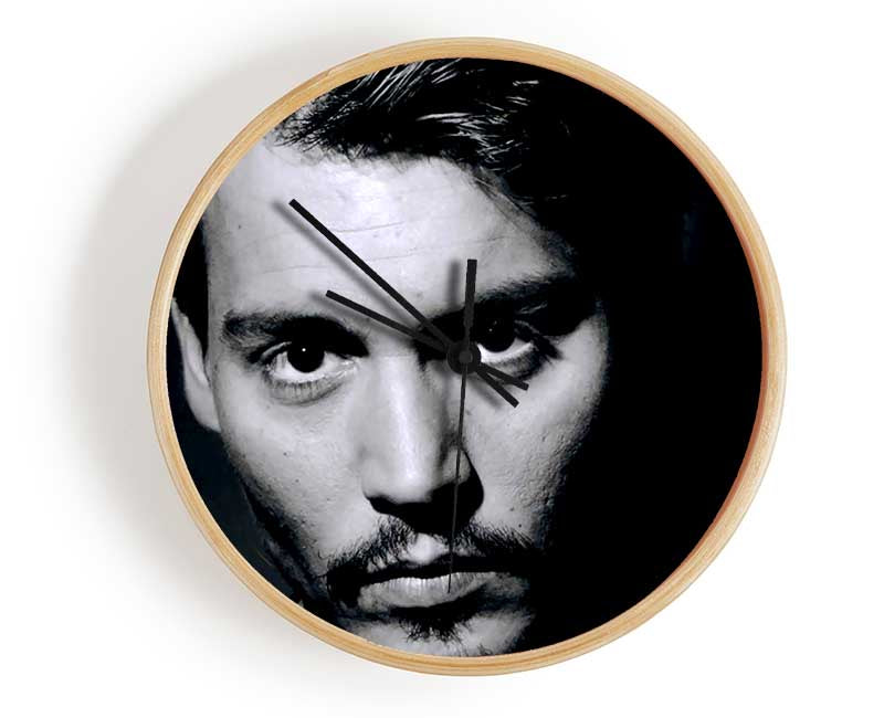 Johnny Depp Face Clock - Wallart-Direct UK