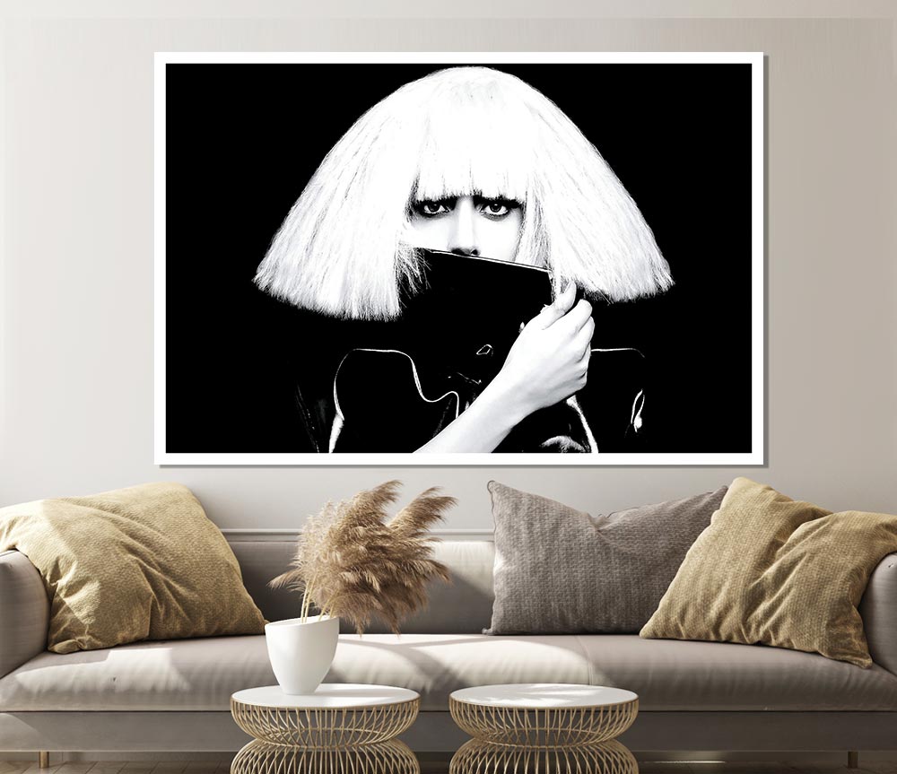 Lady Gaga Print Poster Wall Art