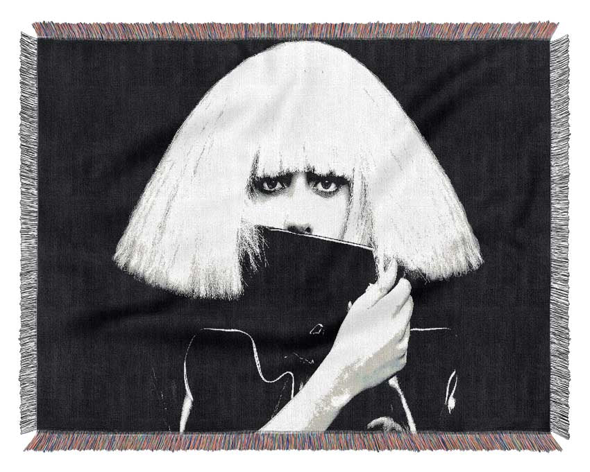 Lady Gaga Woven Blanket