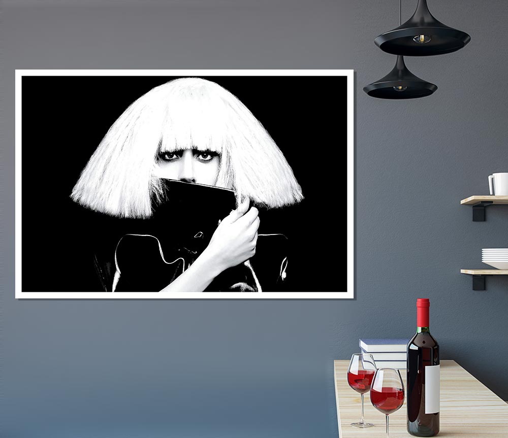 Lady Gaga Print Poster Wall Art