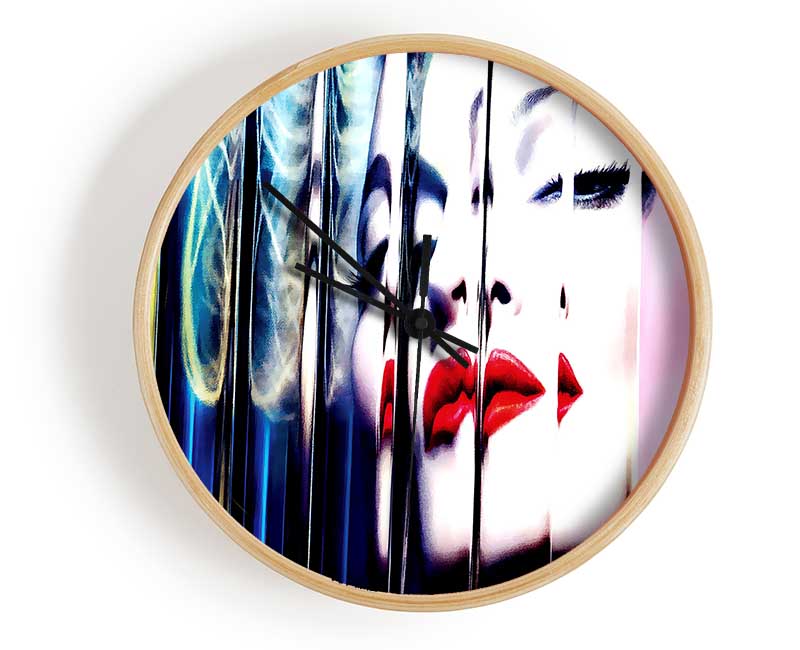 Madonna Mdna Clock - Wallart-Direct UK