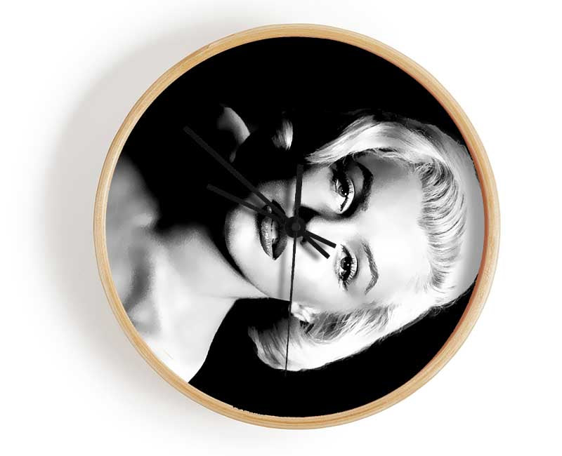 Marilyn Monroe Classic B n W Clock - Wallart-Direct UK