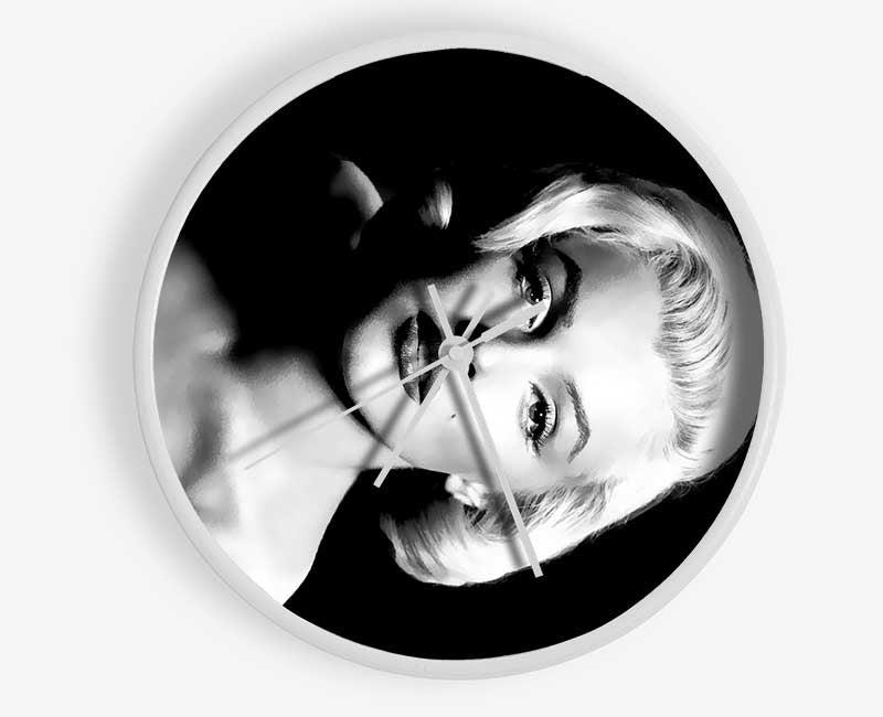 Marilyn Monroe Classic B n W Clock - Wallart-Direct UK