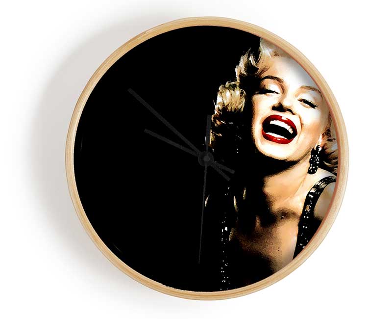 Marilyn Monroe Sparkle Clock - Wallart-Direct UK