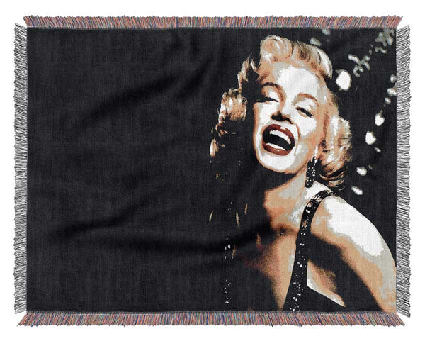 Marilyn Monroe Sparkle Woven Blanket