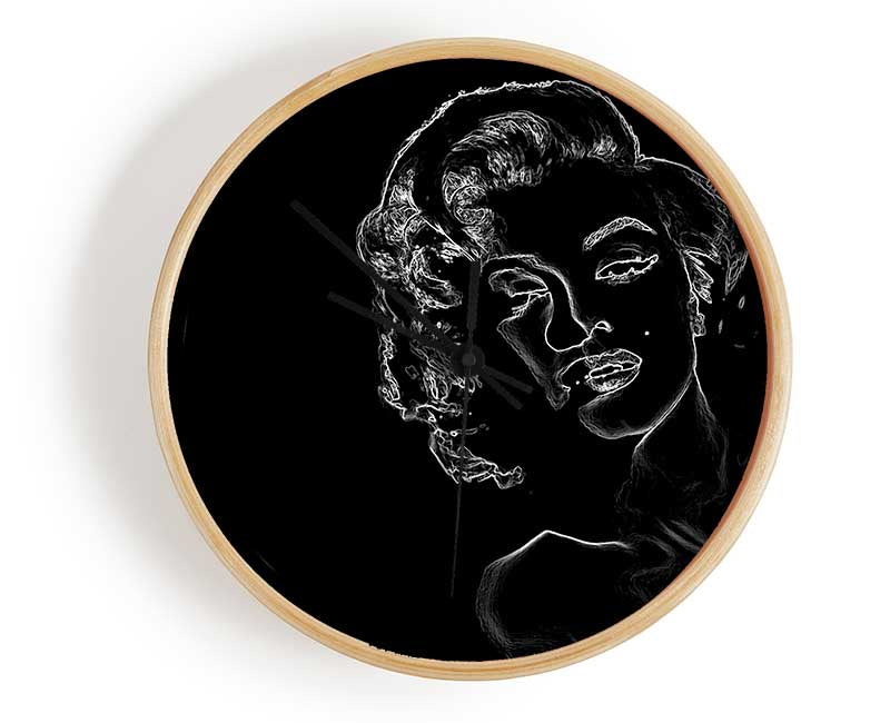 Marilyn Clock - Wallart-Direct UK