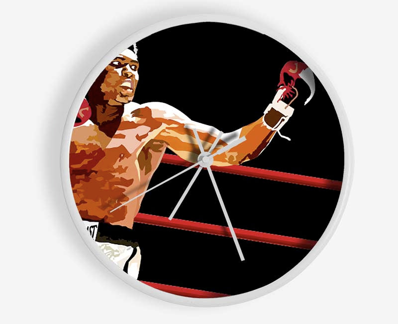 Muhammad Ali In The Ring Clock - Wallart-Direct UK