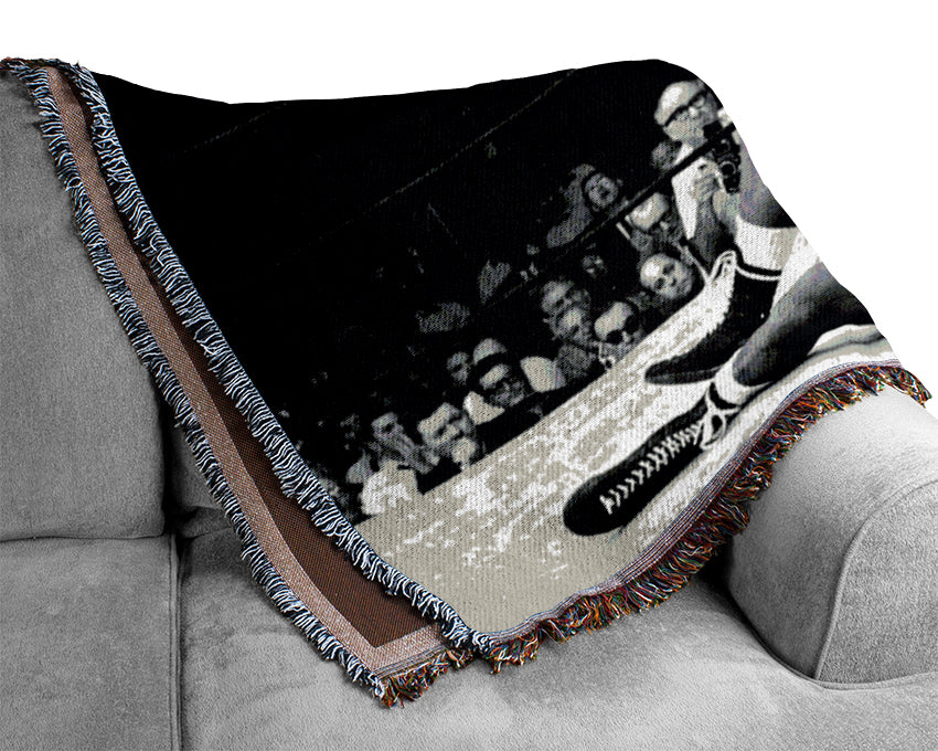 Muhammad Ali Knockout Woven Blanket