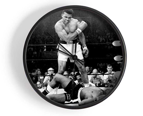 Muhammad Ali Knockout Clock - Wallart-Direct UK