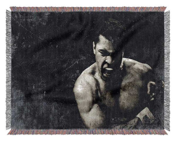 Muhammad Ali Power Woven Blanket