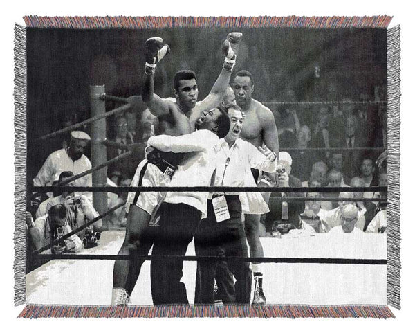 Muhammad Ali Victory Woven Blanket