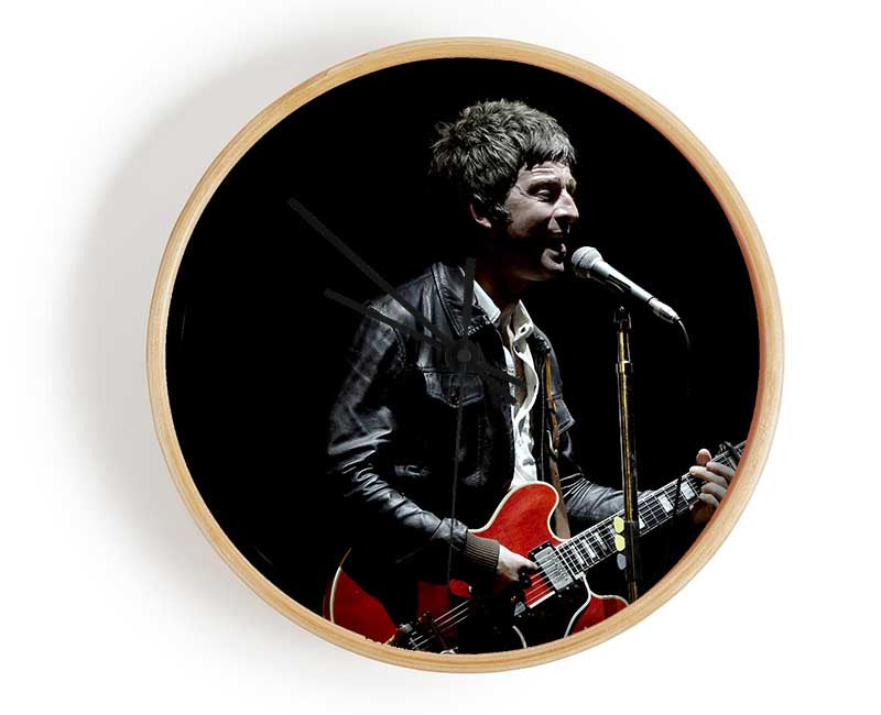 Noel Gallagher On Stage Clock - Wallart-Direct UK