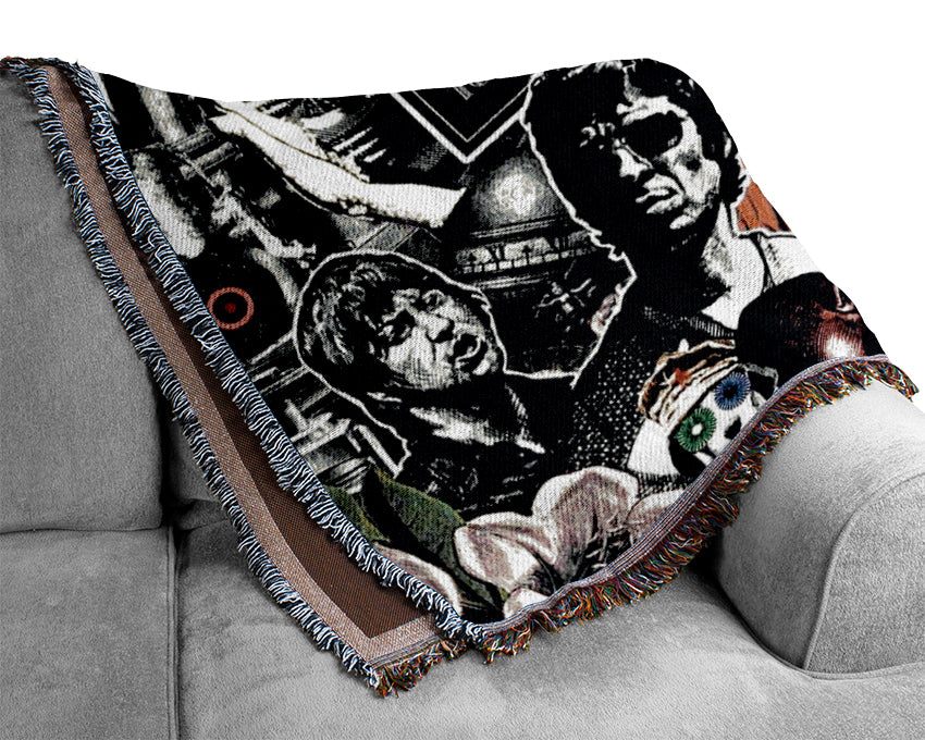 Oasis Collage Woven Blanket