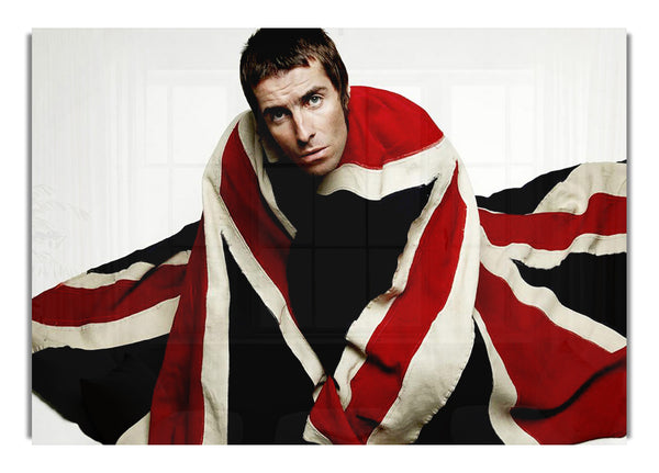 Oasis Liam Gallagher Flagge