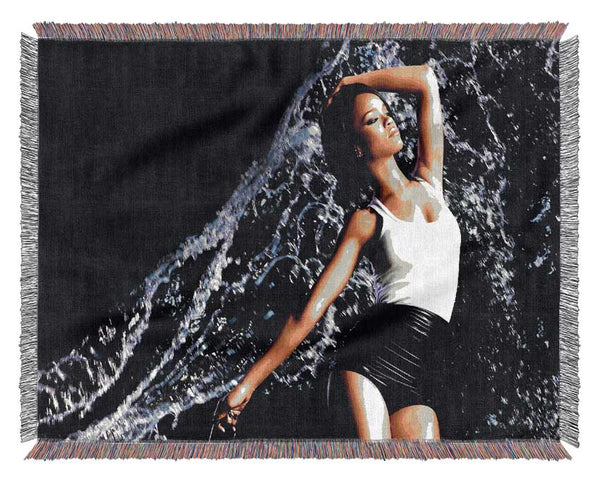 Rhianna Rain Woven Blanket