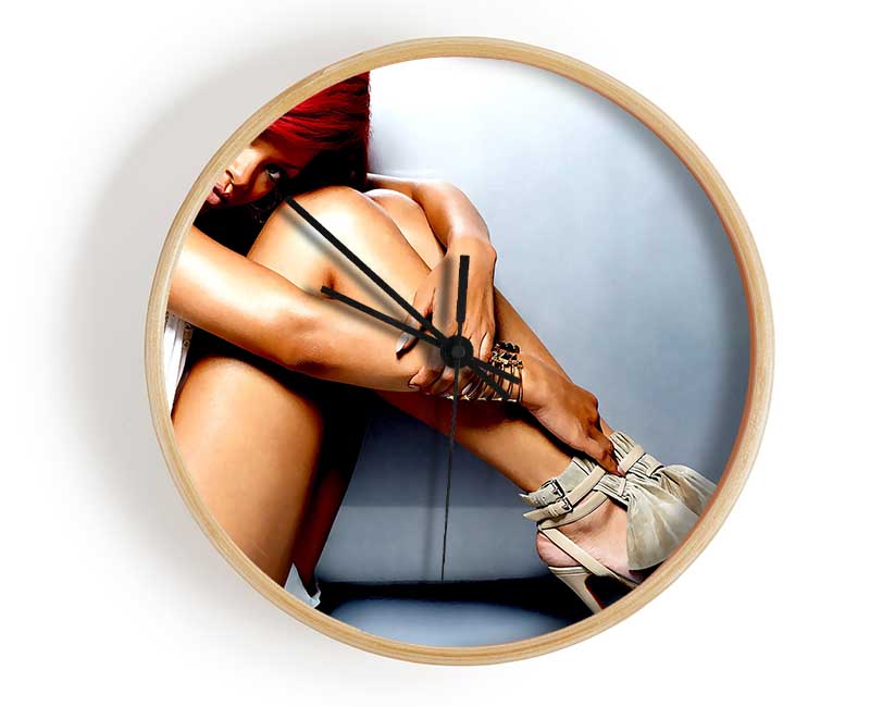 Rihanna Legs Clock - Wallart-Direct UK