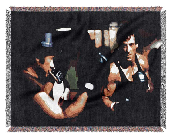 Rocky Training Woven Blanket