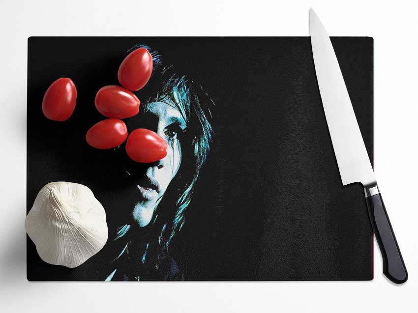 Roger Waters Pink Floyd Glass Chopping Board