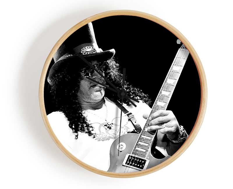 Slash On Guitar Clock - Wallart-Direct UK