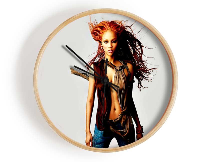 Tara Banks Clock - Wallart-Direct UK