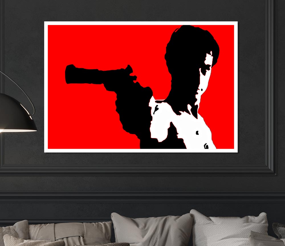 Taxi Driver Robert De Niro Print Poster Wall Art