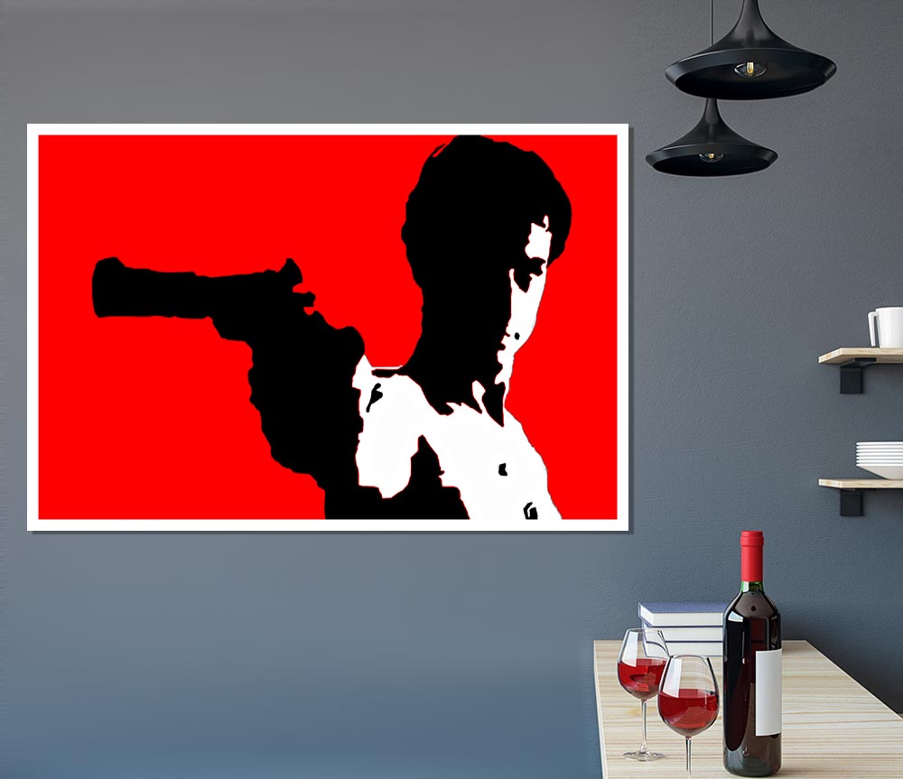 Taxi Driver Robert De Niro Print Poster Wall Art