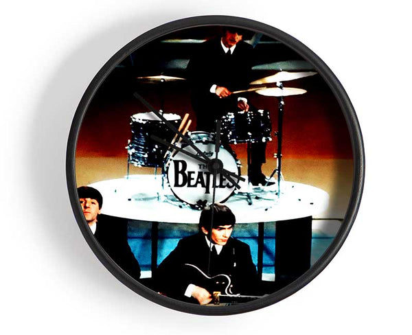 The Beatles On Stage Clock - Wallart-Direct UK