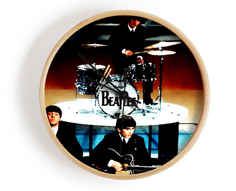 The Beatles On Stage Clock - Wallart-Direct UK