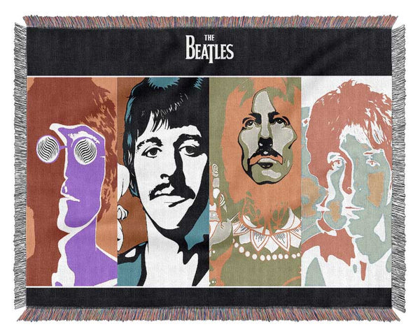 The Beatles Woven Blanket