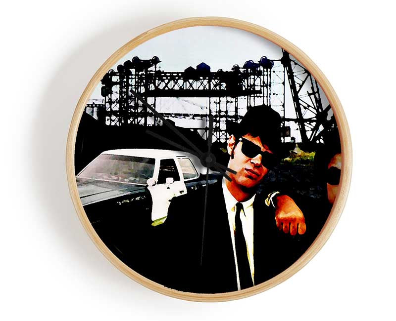 The Blues Brothers Police Car Clock - Wallart-Direct UK