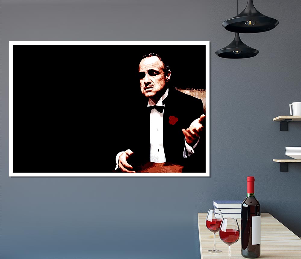 The Godfather Print Poster Wall Art