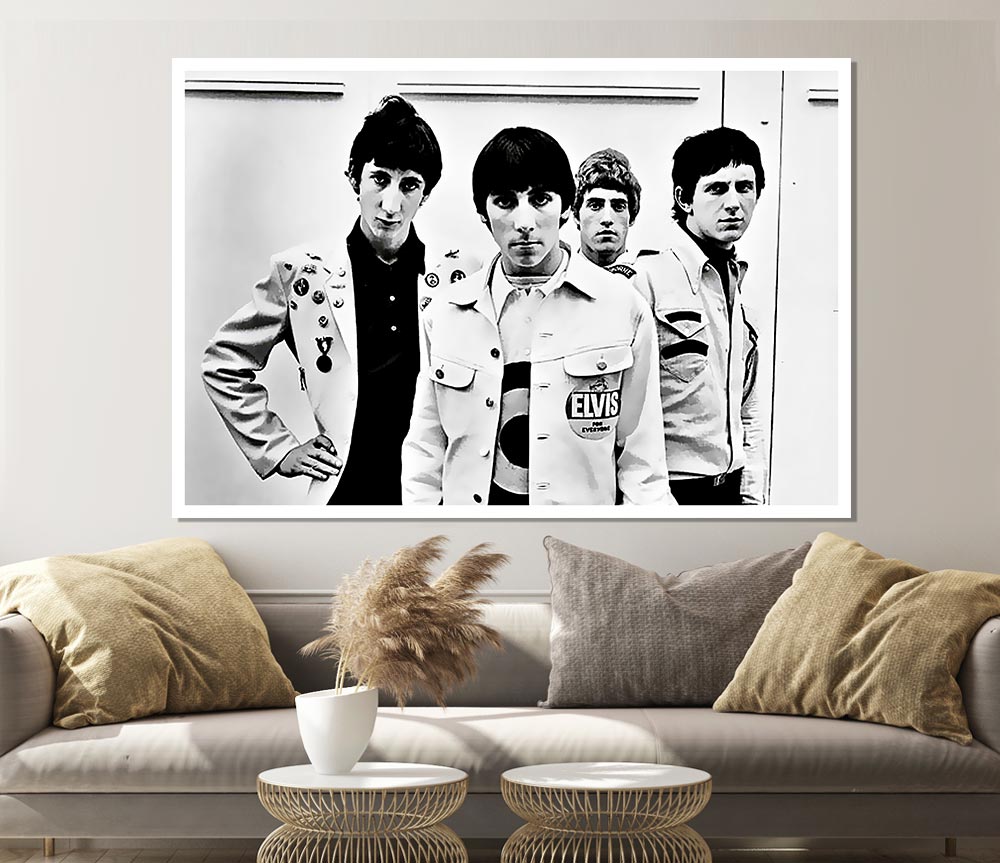 The Who Retro 1960S Print Poster Wall Art